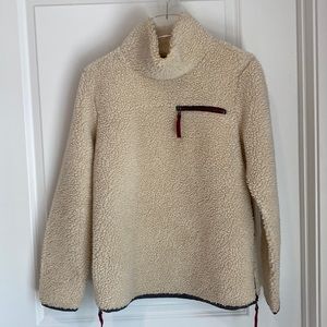 L.L.Bean Signature Sherpa Fleece Jacket SIZE SMALL EUC